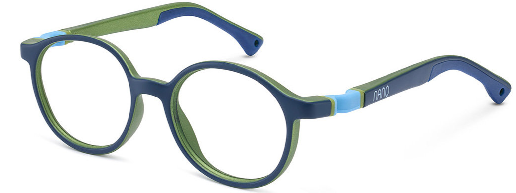 SATIN NAVY PEARL GREEN