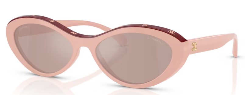 LIGHT PINK MIRROR SILVER