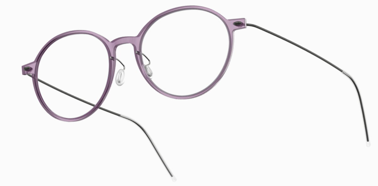 TRANSPARENT PURPLE / GREY