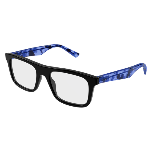 BLACK BLUE TRANSPARENT