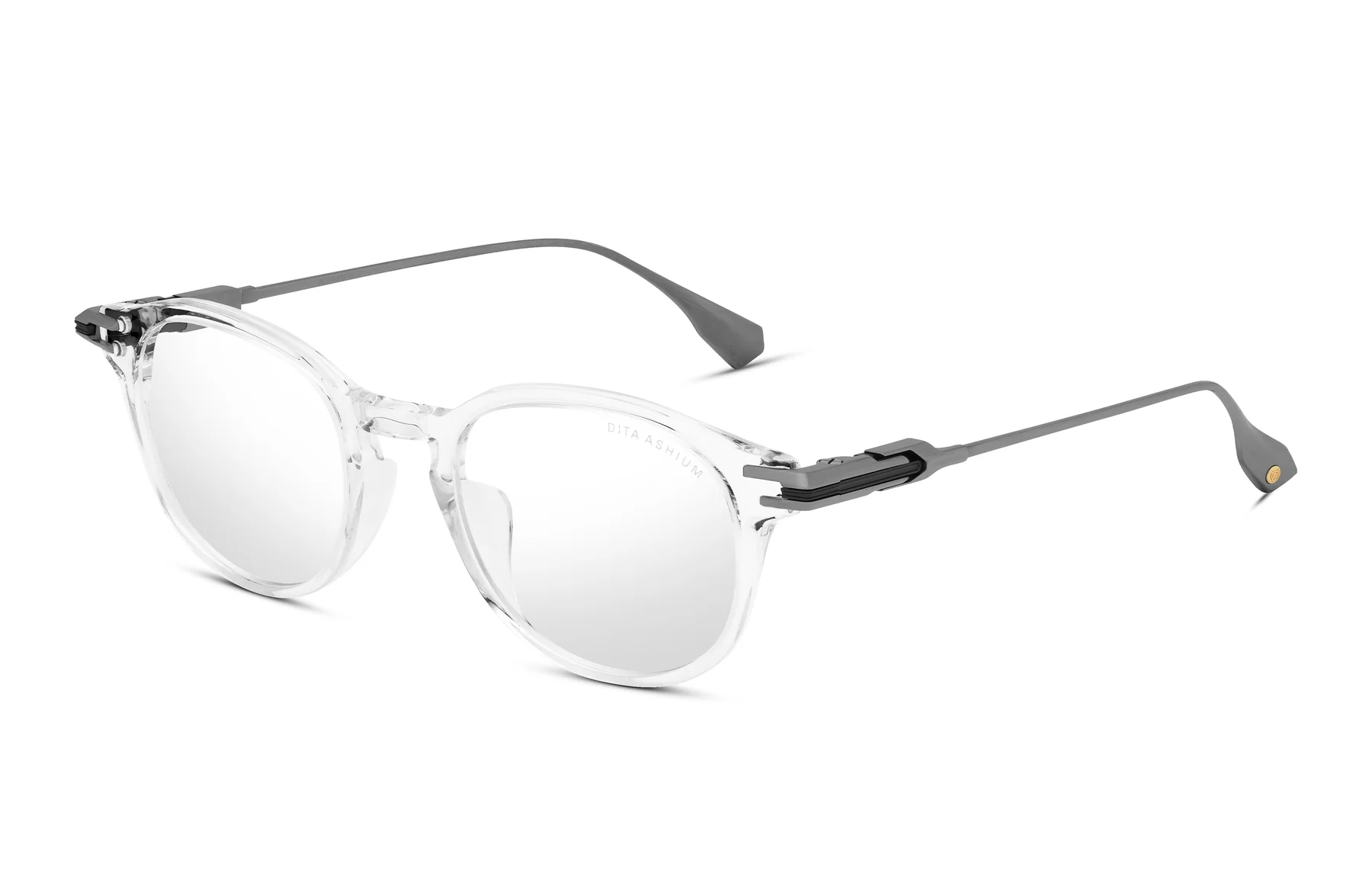 Crystal Clear - Antique Silver - Black Iron
