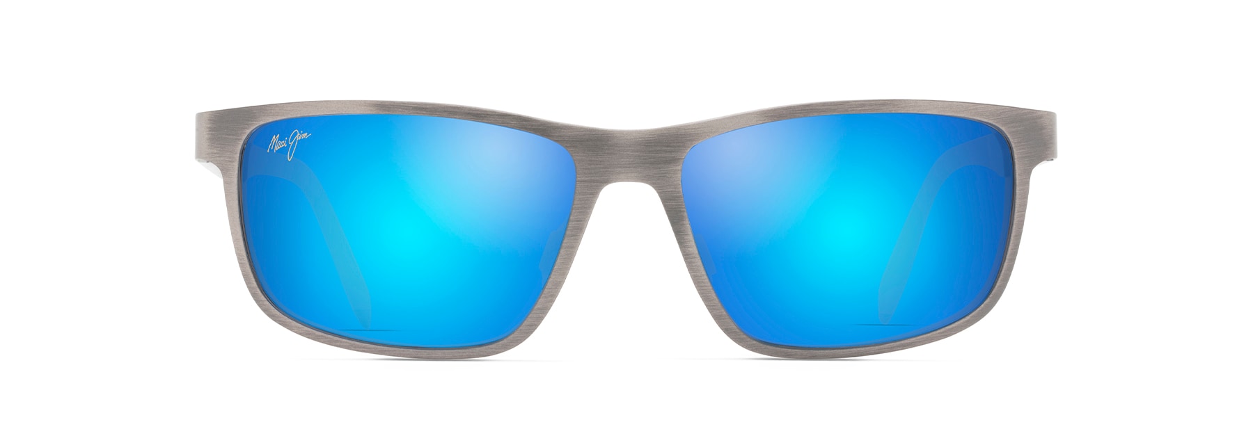 Brushed Dark Gunmetal/BLUE HAWAII