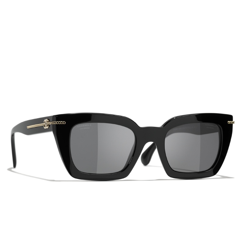 BLACK W/ DARL GREY POLARIZED