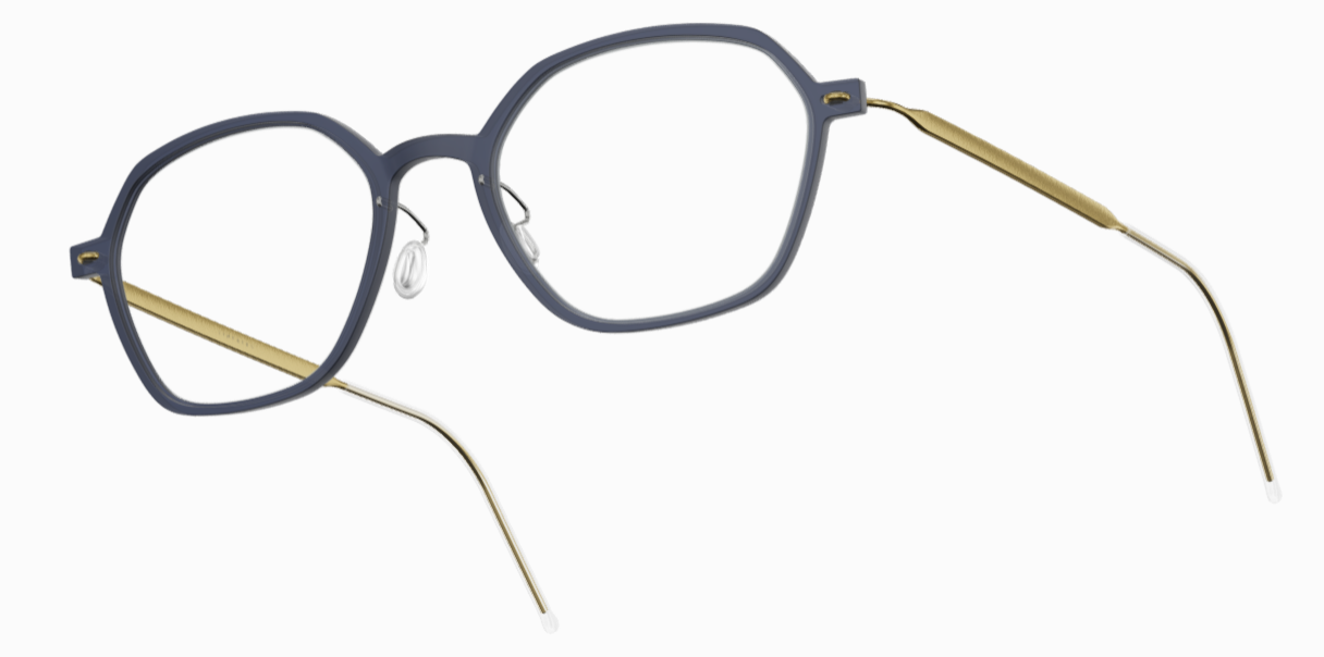 TRANSPARENT NAVY / GOLD