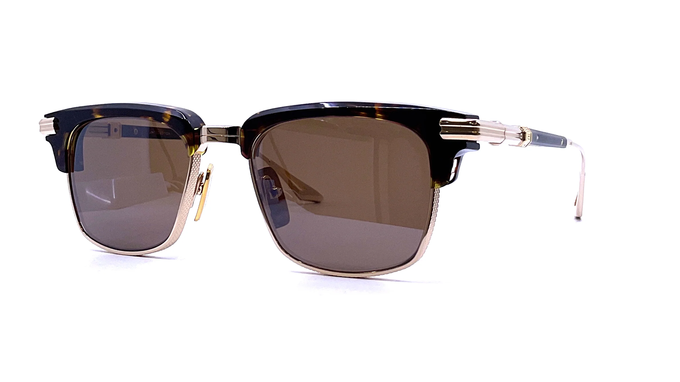 GOLD - TORTOISE DARK BROWN POLARIZED - BLACK FLASH MIRROR