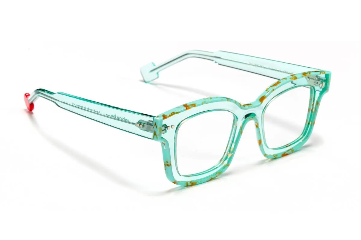 Shiny Transluscent Turquoise/Shiny Marbled Turq