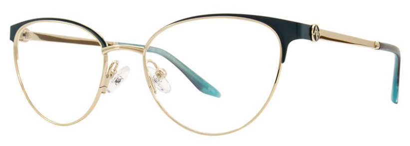 teal/gold