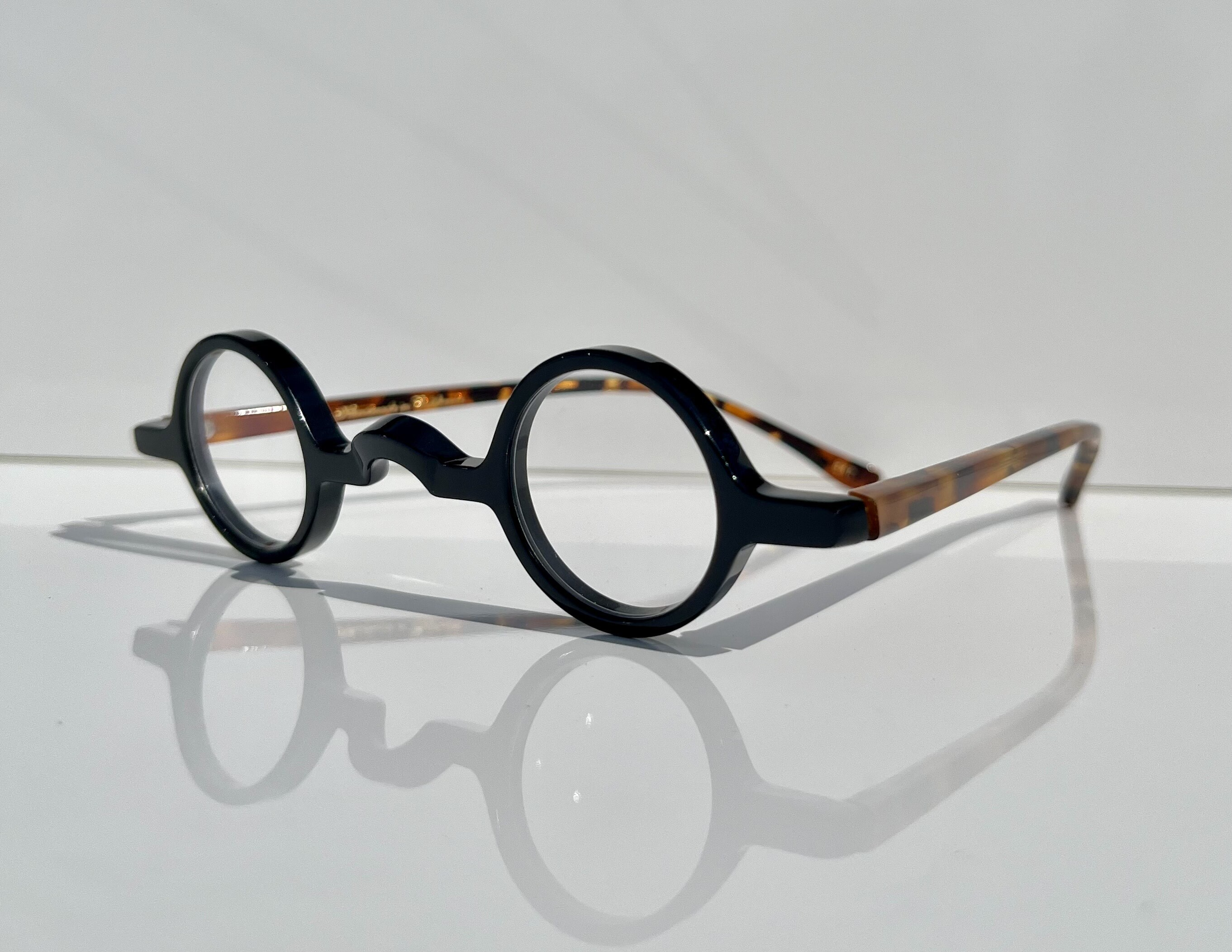 Black with Tortoise