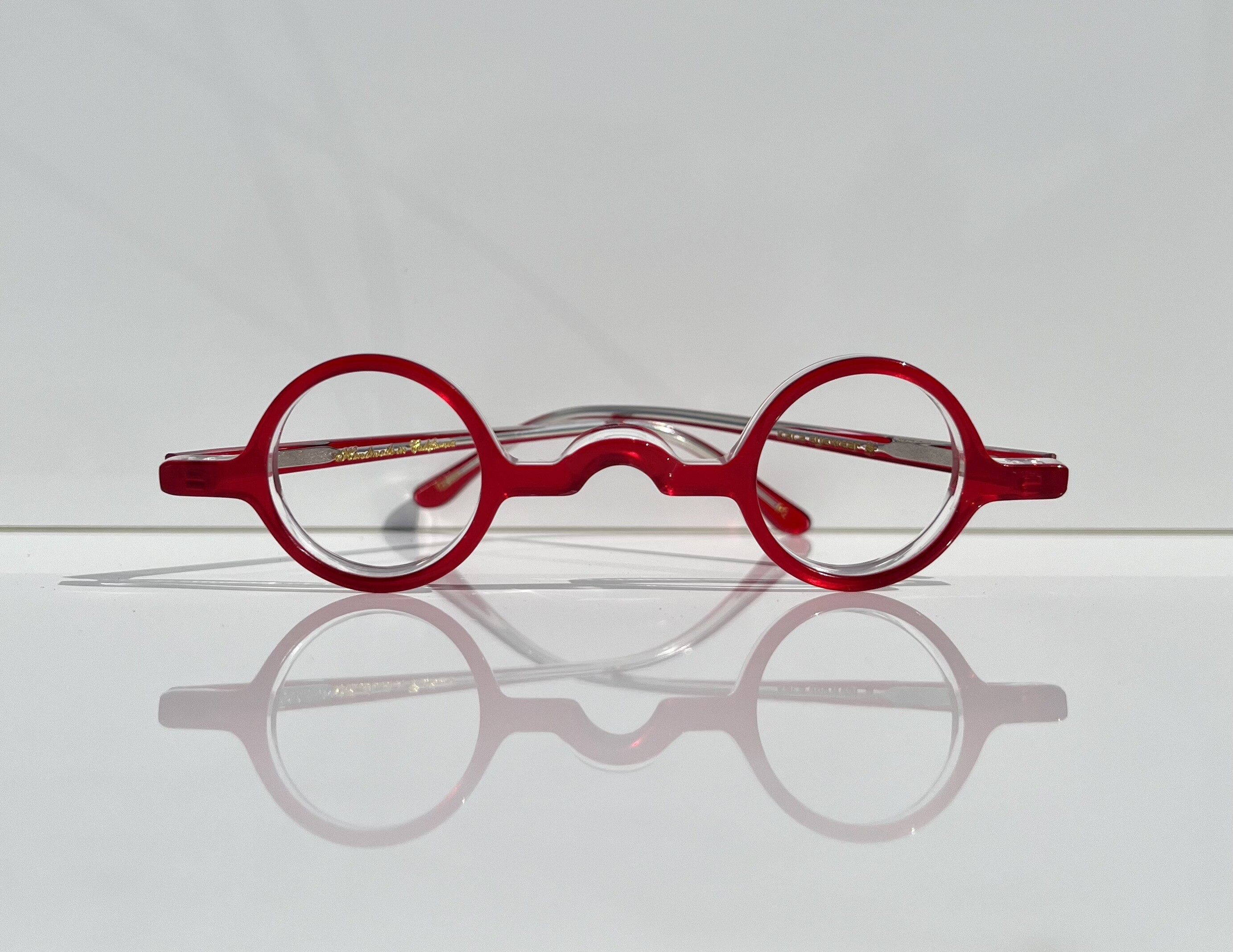 Red with Clear