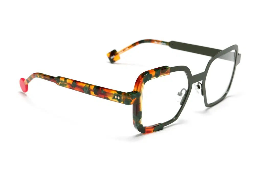 Khaki Satin Fawn Tortoiseshell