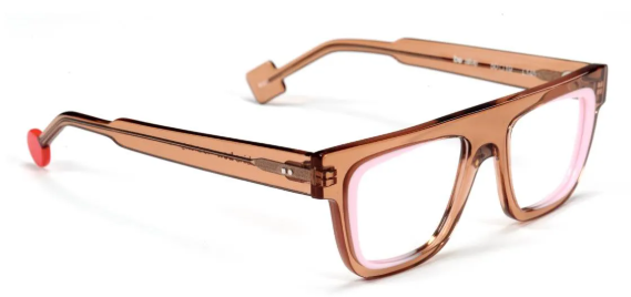 Shiny Trans Brn/Shiny Pink