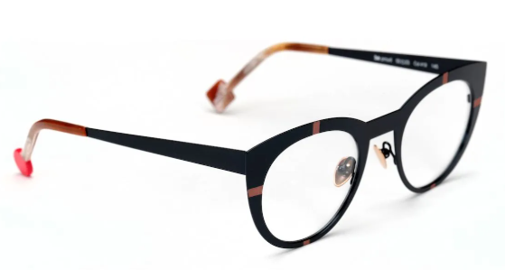 Shiny Navy Blue/Sat Rose Gold