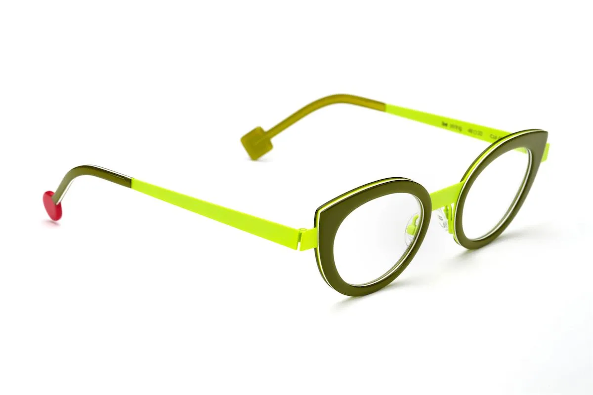 Shiny Trans Green/Fluo Yellow