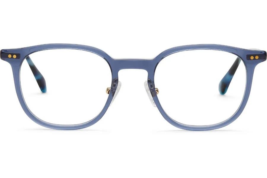 SLATE BLUE CRYSTAL/GOLD