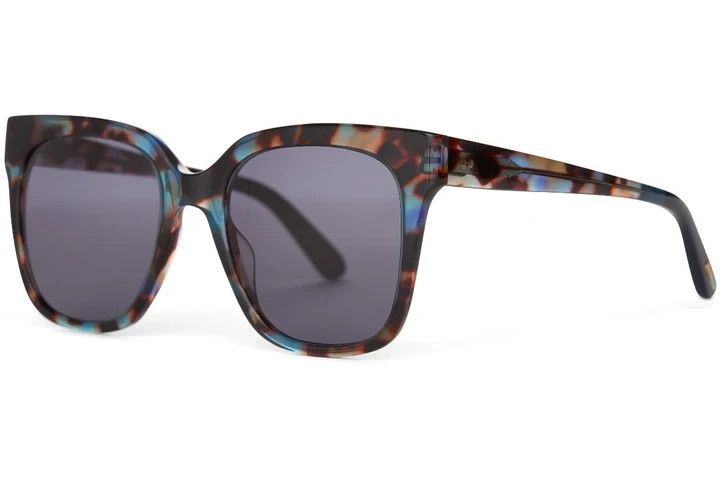 NATASHA / PACIFIC BLUE TORT/DARK GREY