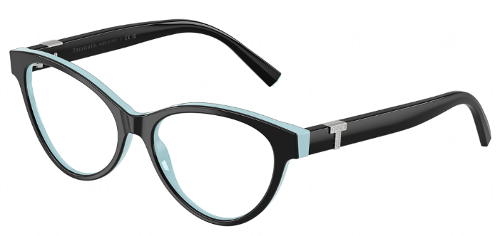 BLACK ON TIFFANY BLUE