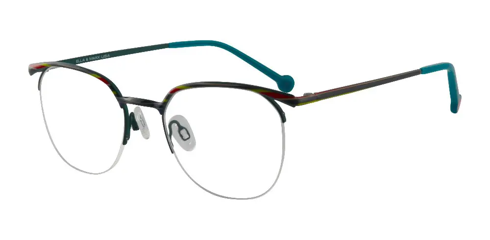 c46 Teal/Stripes