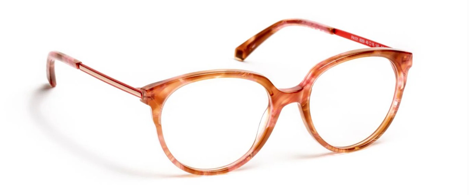8069 Pk Tort/Red/Cream
