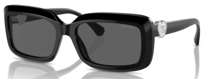 c501/S4 Black with White Heart