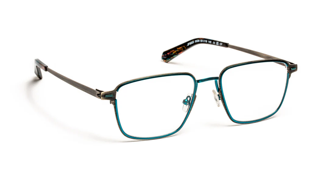 Black Brushed/Turquoise