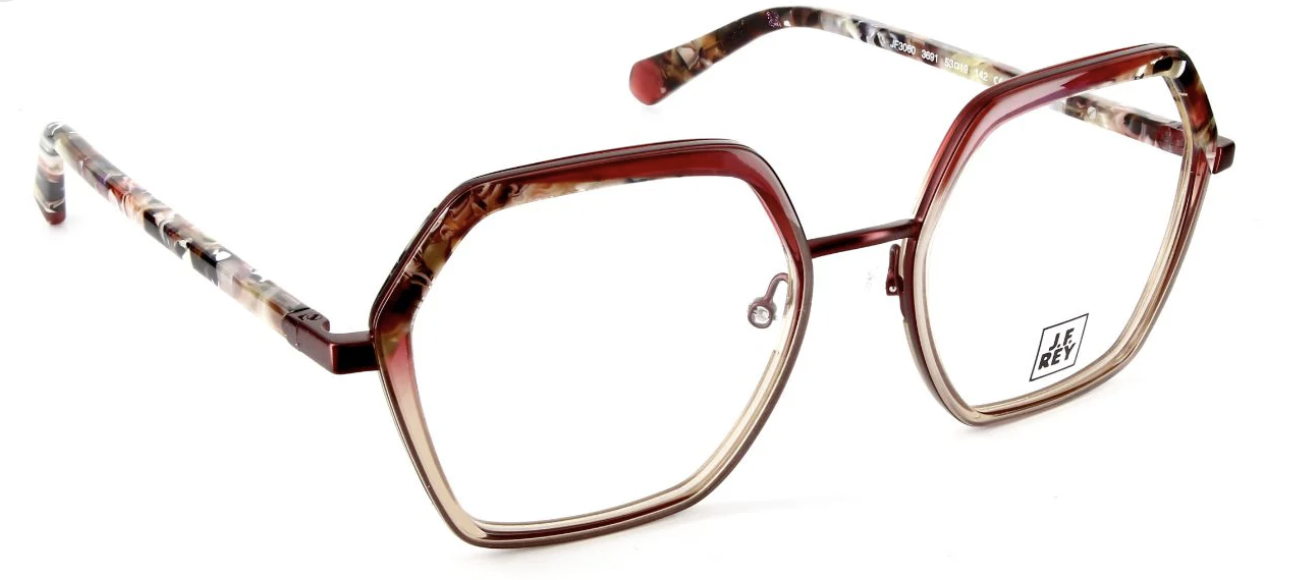 Gradient Burgundy/Flower/Pink