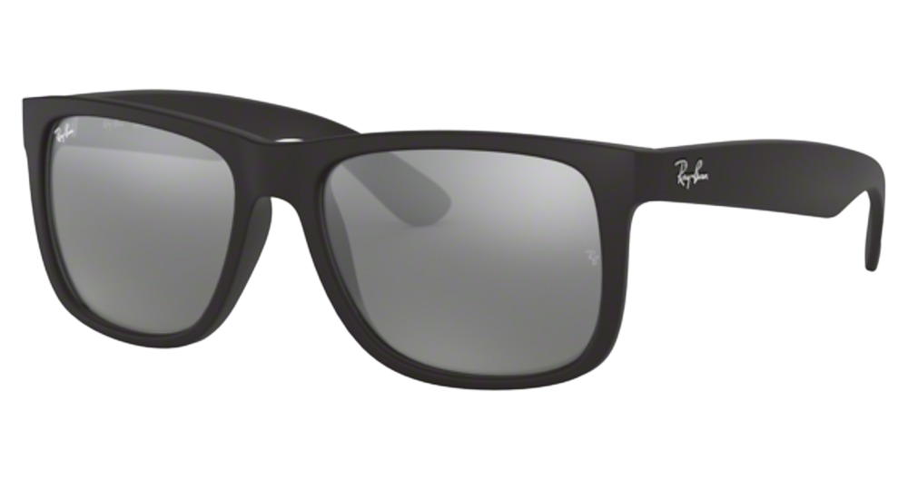 RUBBER BLACK / GREY MIRROR SILVER