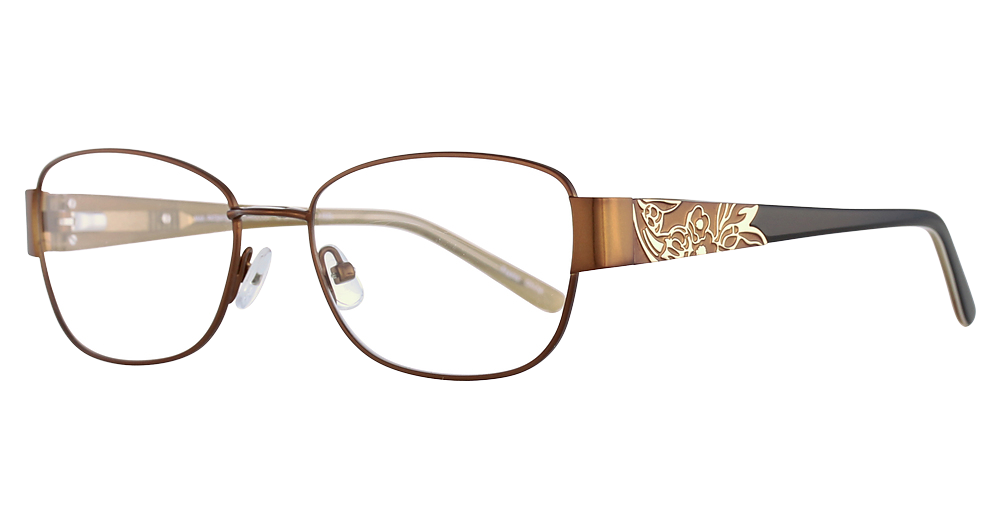Satin Brown/Brown Gold & Black