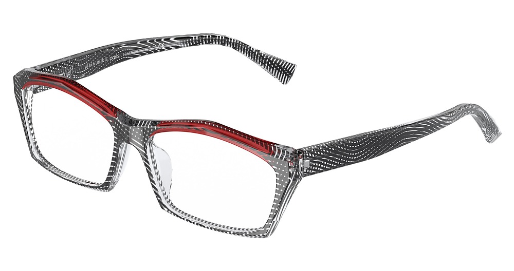CRYSTAL BLACK/RED