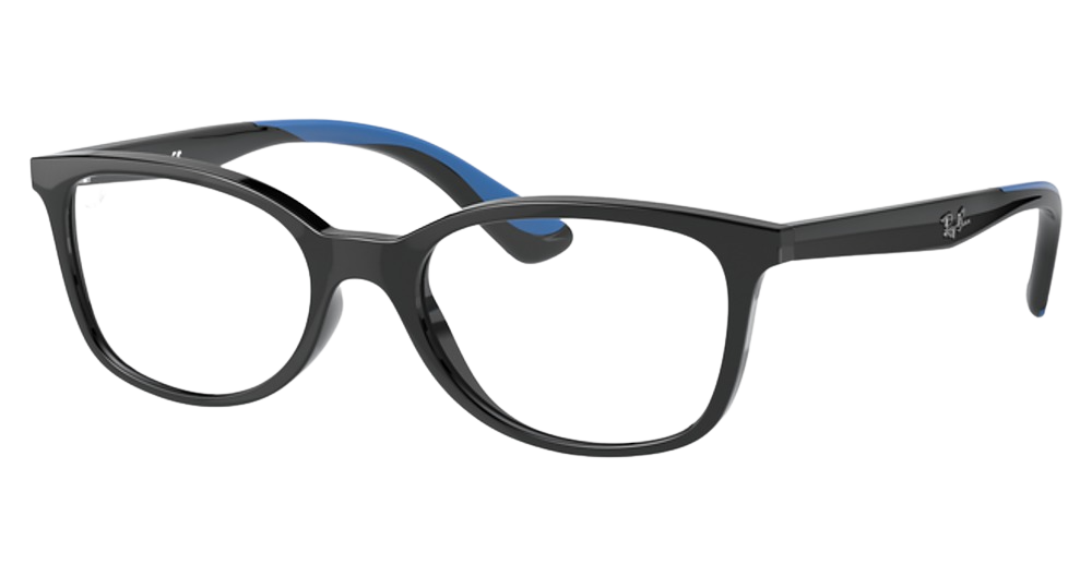 Ray-Ban RY1586 round eyeglasses in Black