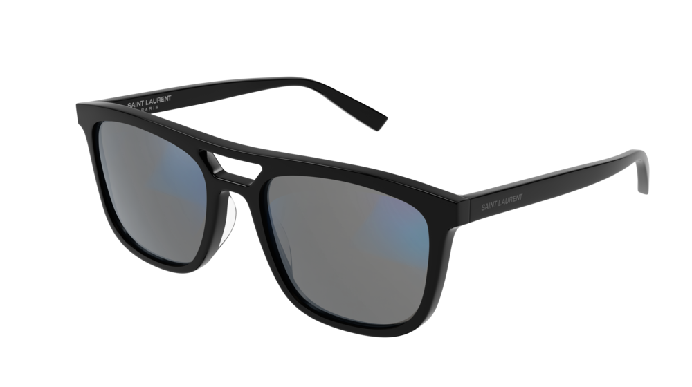 Saint Laurent SL 455 aviator sunglasses in Black