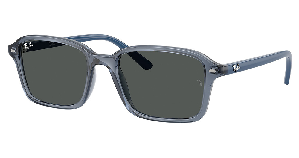 TRANSPARENT BLUE / DARK GREY
