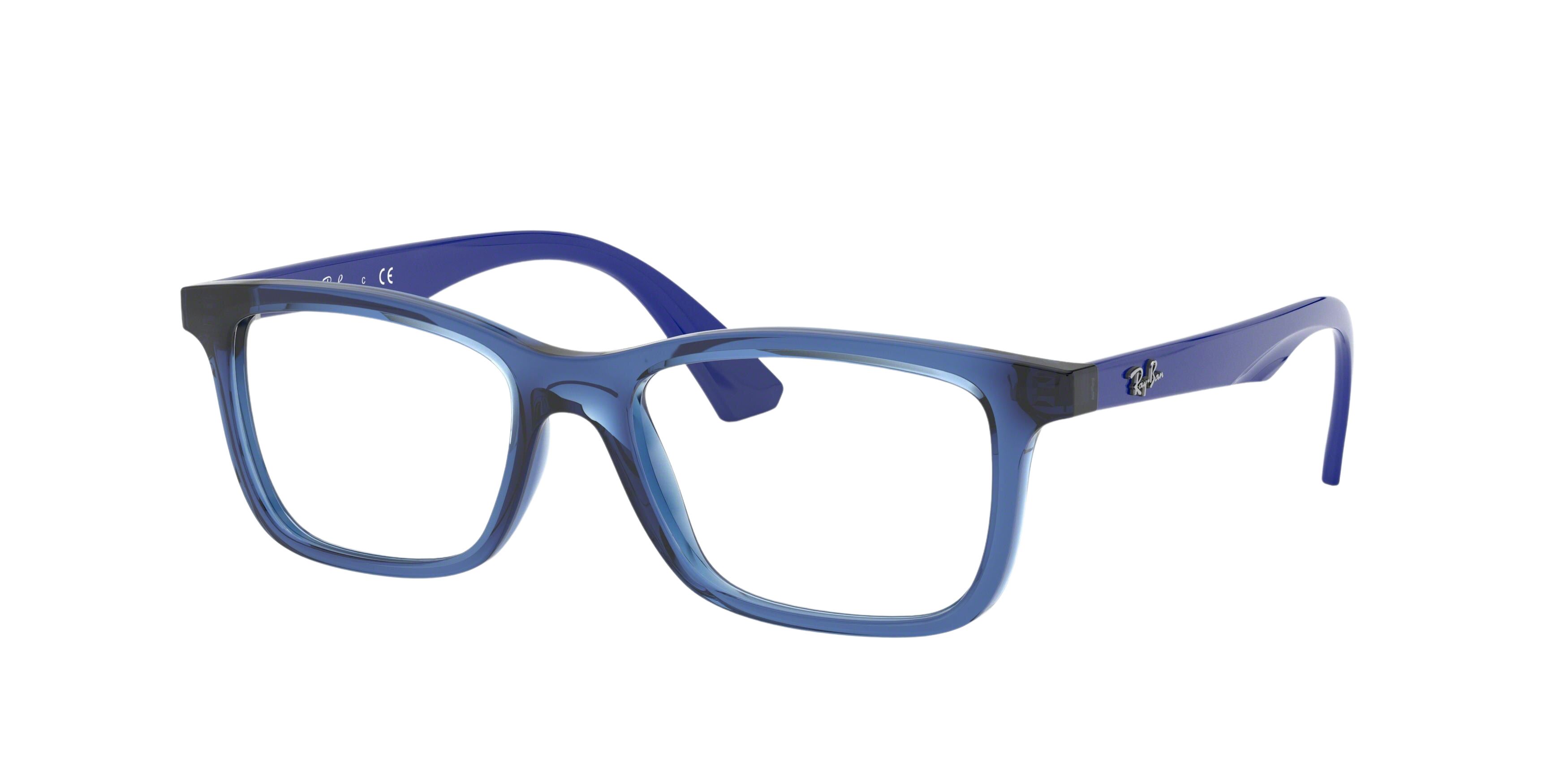 TRANSPARENT BLUE
