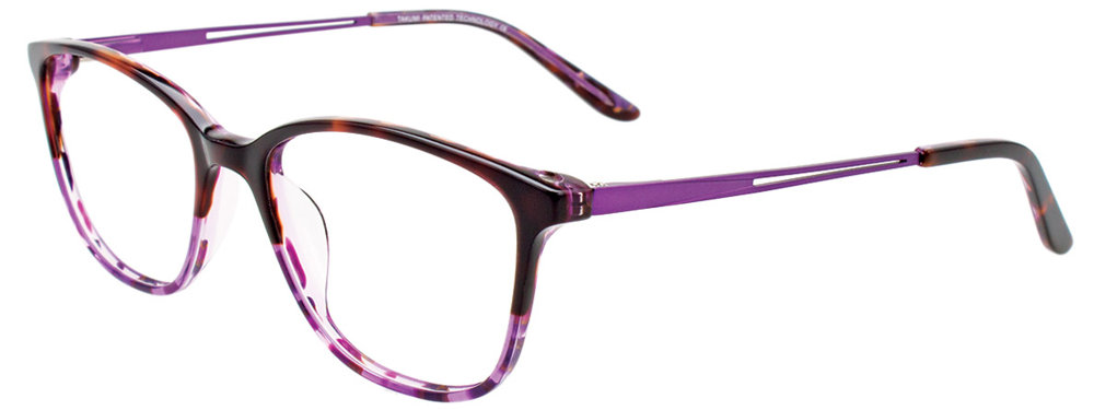 Purple Marbled & Demi Amber
