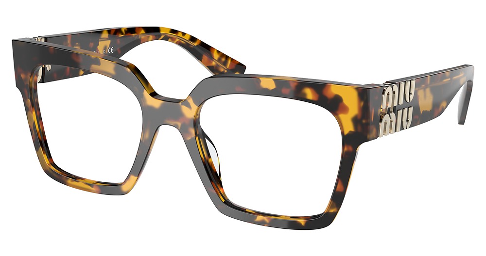 Miu Miu MU 04UV cateye eyeglasses in Honey Havana