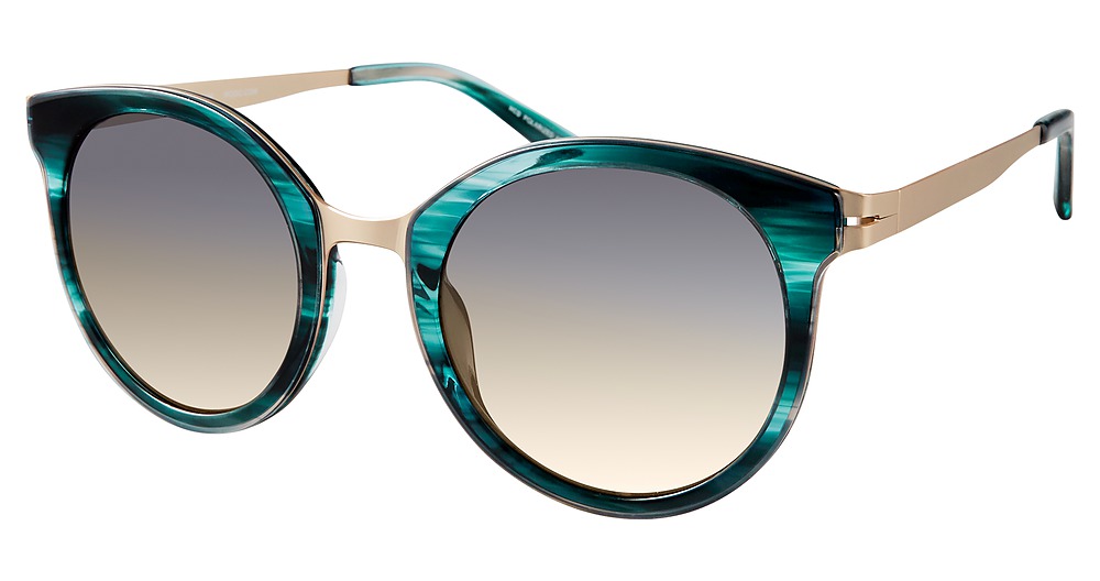 Modo 456 round sunglasses in Aqua
