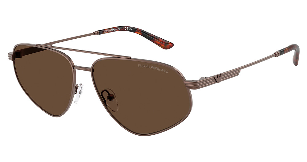 MATTE BRONZE / DARK BROWN