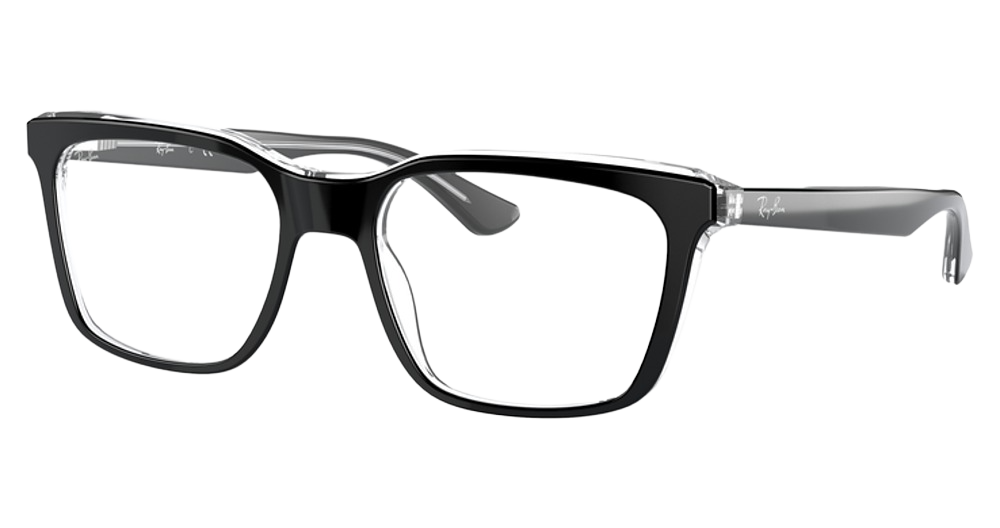 BLACK ON TRANSPARENT
