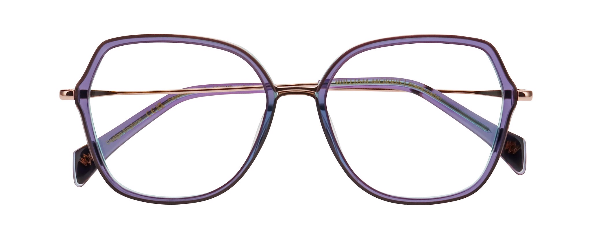 PURPLE-BLUE MEDIUM SHINY