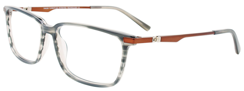 Striped Grey/Satin Copper