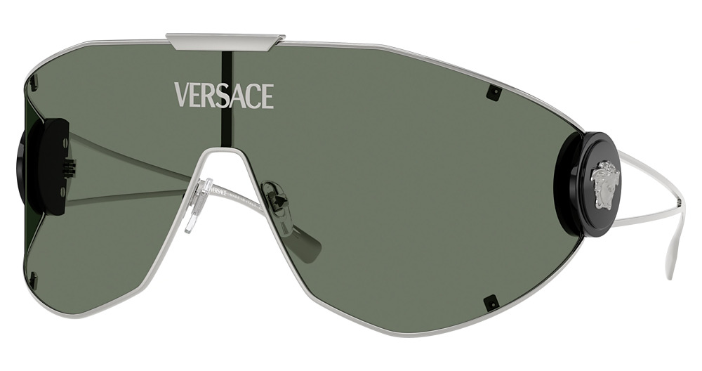 SILVER / DARK GREEN