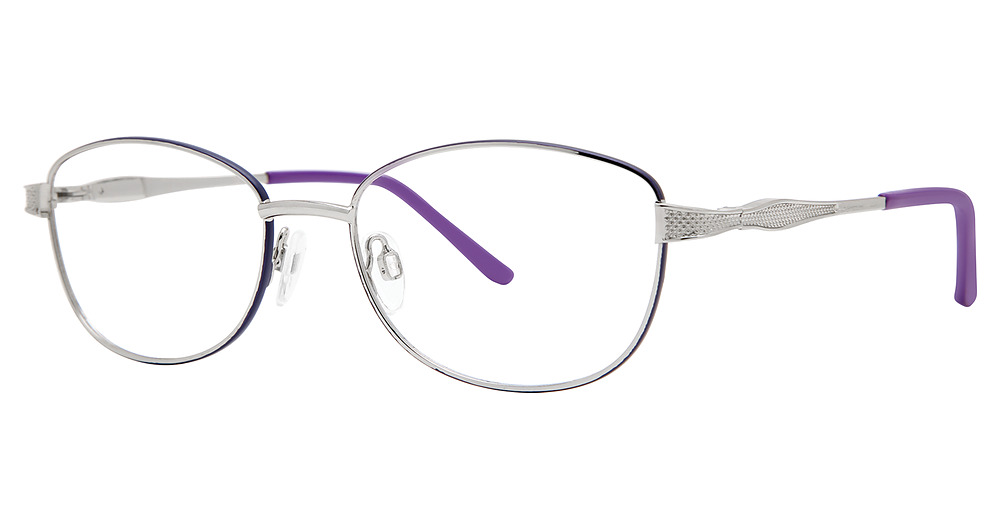 Silver/Purple