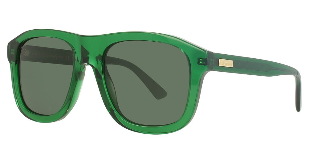 Gucci GG1316S round sunglasses in Green Green Green/Green