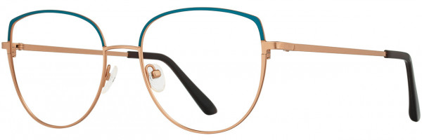 Rose Gold / Teal