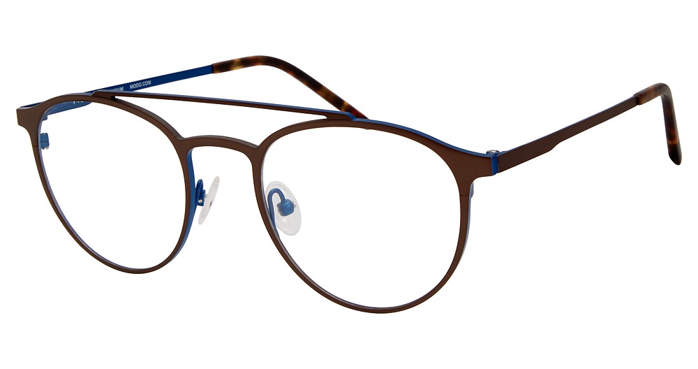 Modo 4229 round eyeglasses in Brown