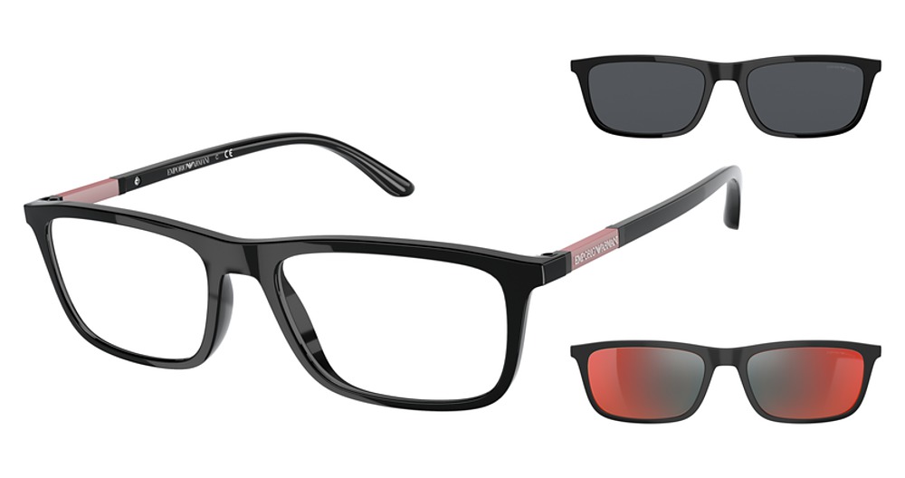 BLACK / CLEAR
