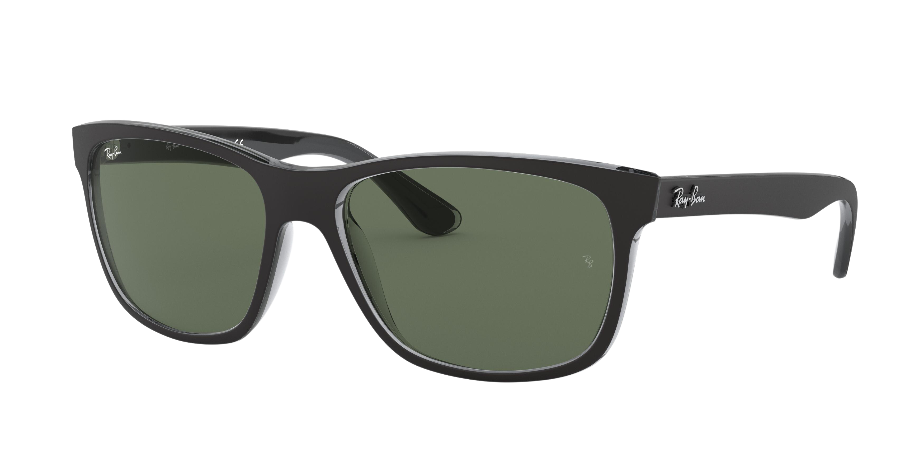 TOP MATTE BLACK ON TRASP GREY