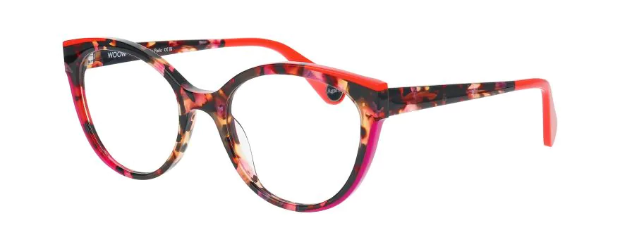 AMBER FUSHIA TORTOISE