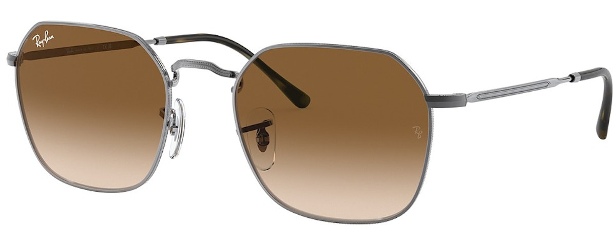 GUNMETAL / CLEAR GRADIENT BROWN