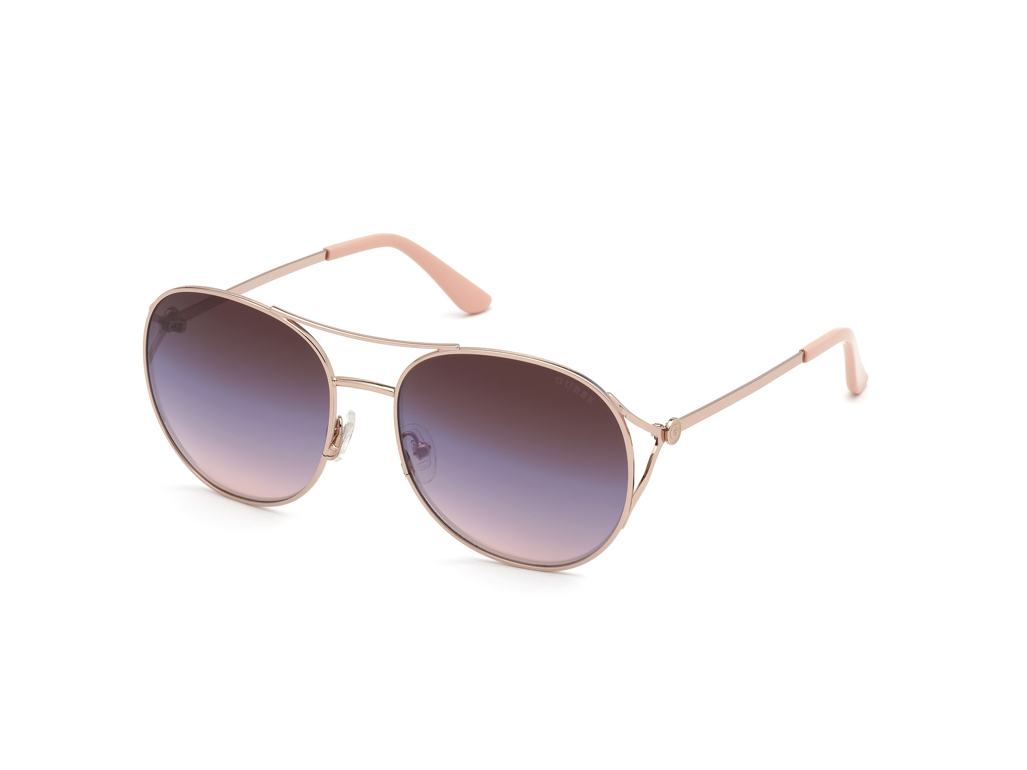 Shiny Rose Gold / Smoke Mirror