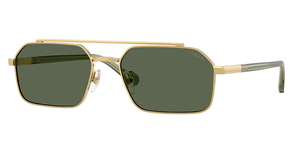GOLD / DARK GREEN